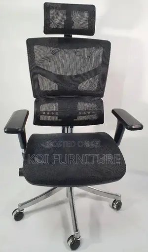 Office Chair : Black High Back Office Chair