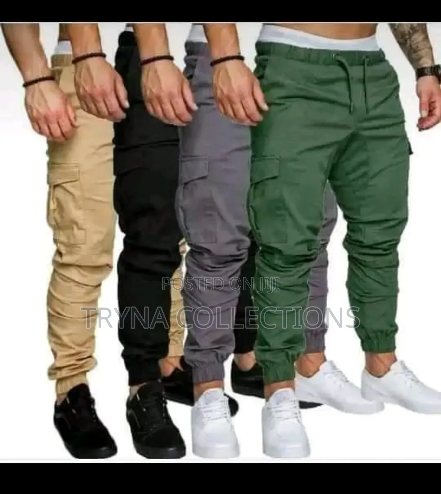 Cargo Pants Closed Legs