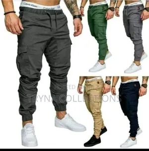 Cargo Pants Closed Legs