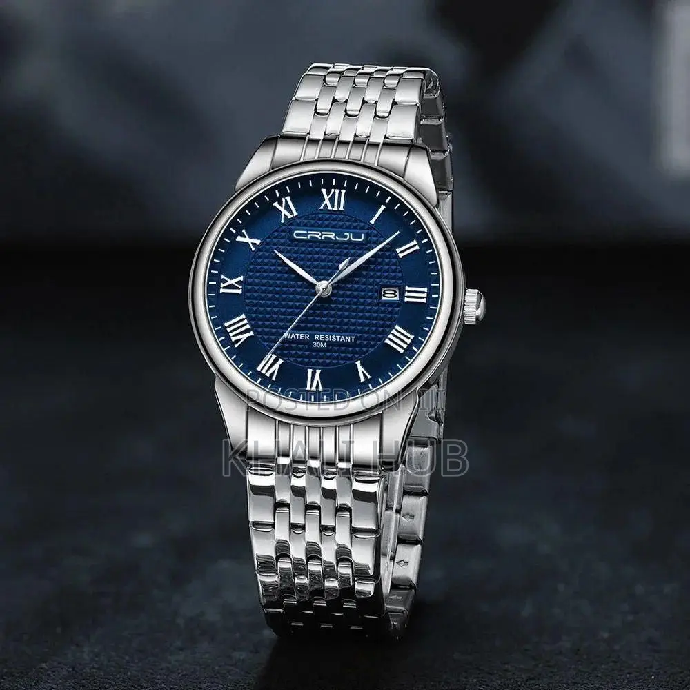 Crrju Mens Watch Crrju Gebts Watch With Date Display