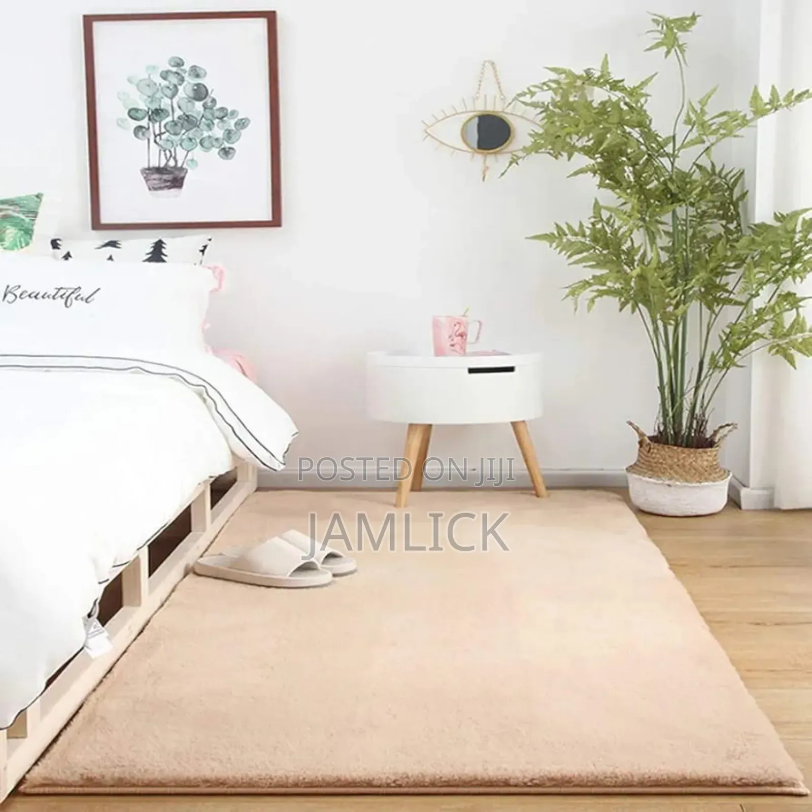 Modern Luxury Nordic Rabbit Fur Carpet – Cl