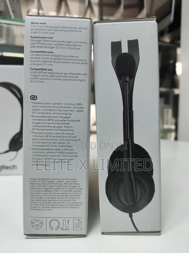Logitech H111 3.5mm Stereo Headset - thumbnail 3