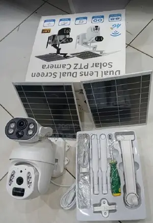 Ubox 6mp 4g Solar Powered PTZ With Night Vision
