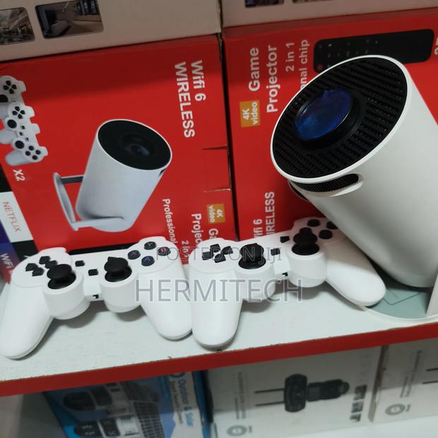 Two Gaming Consoles Projector Gaming Projector Wifi Smart