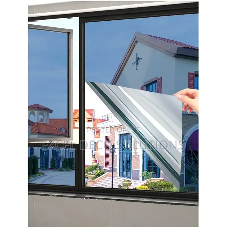 Window Mirror Film for Privacy and Cooling