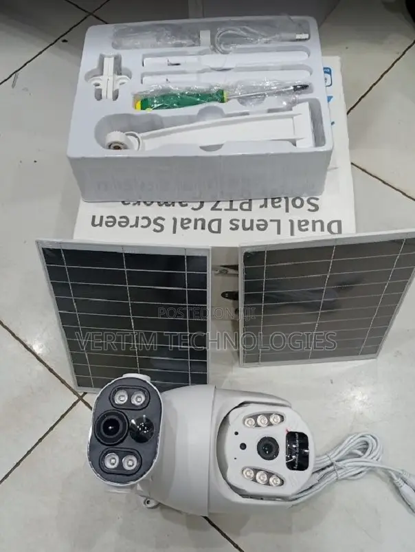 Ubox 6mp 4g Strong Battery Solar PTZ Camera