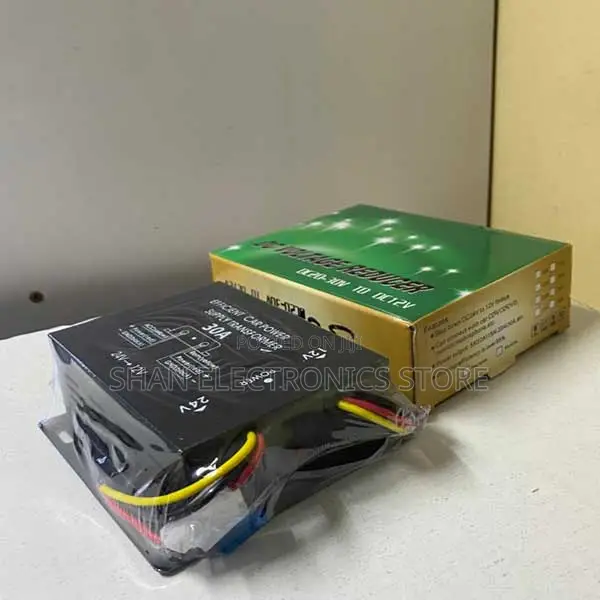 Automotive Designed Dc 24v Step Down to Dc 12v 30a Power Converter