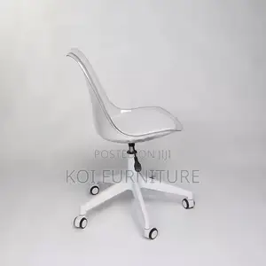 Swivel Chair ;Transparent Swivel Plastic Home Chair