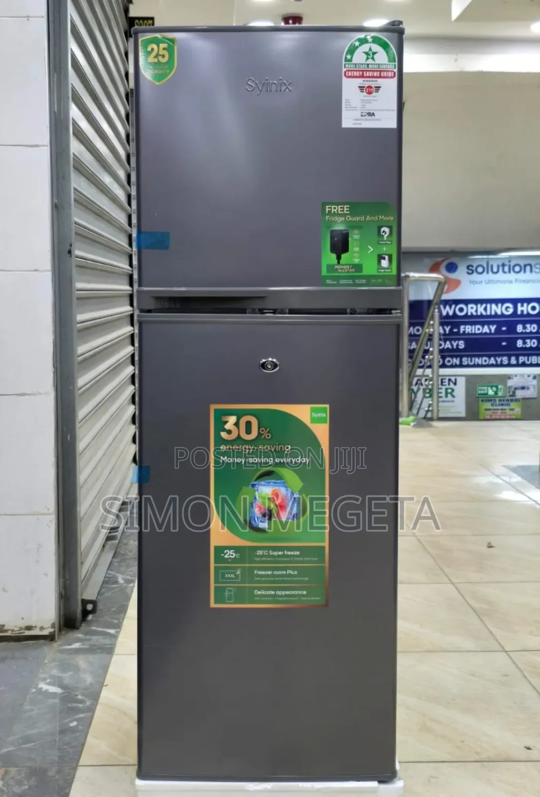 138litres Fridge Double Door Synix