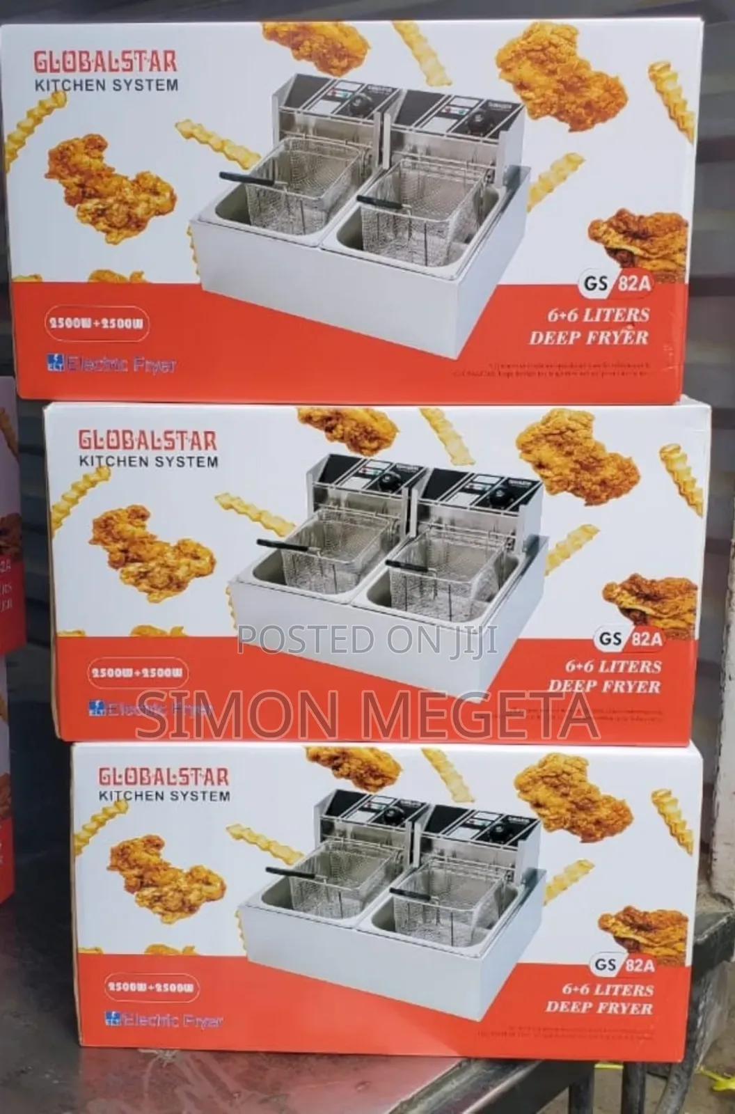 Globalstar Deep Frier Double