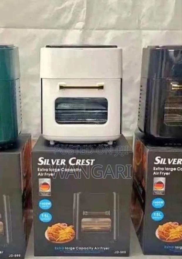 White 15 Litres Silver Crest Airfryer