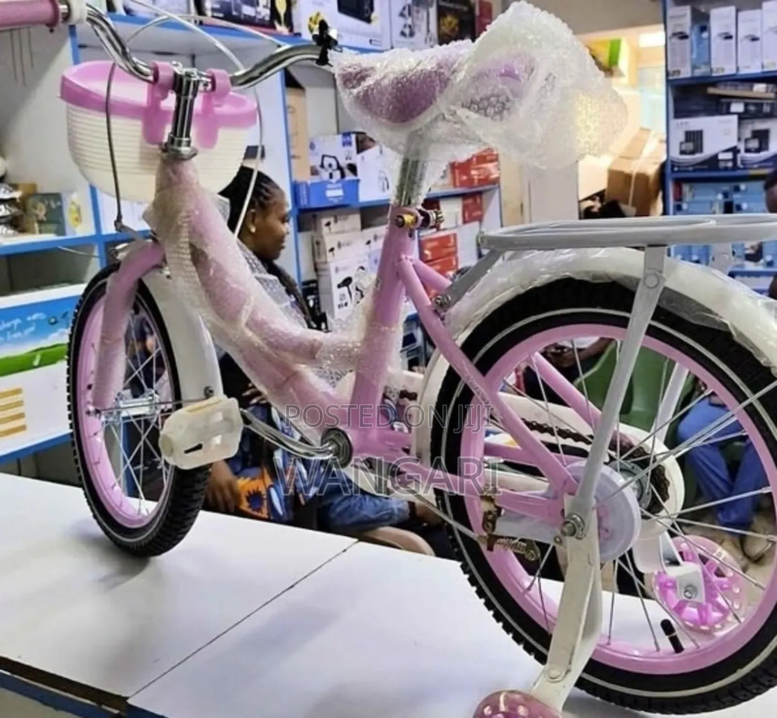 Pink Size 20 Kids Bicycle