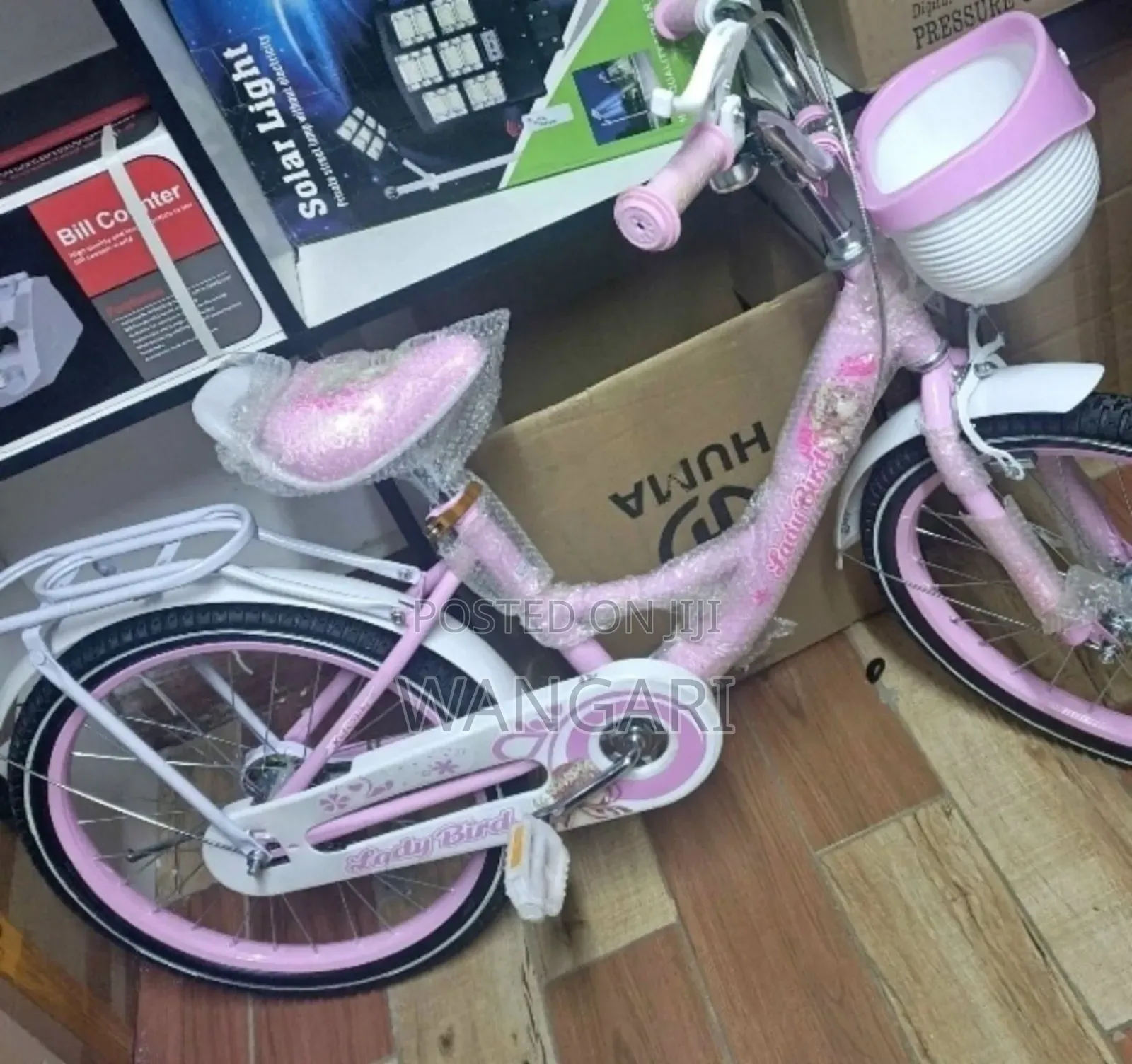 Ladybird Pink Size 20 Kids Bicycle
