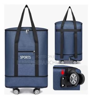 Sport Foldable/Collapsible Trolley Duffel Bag - thumbnail 2