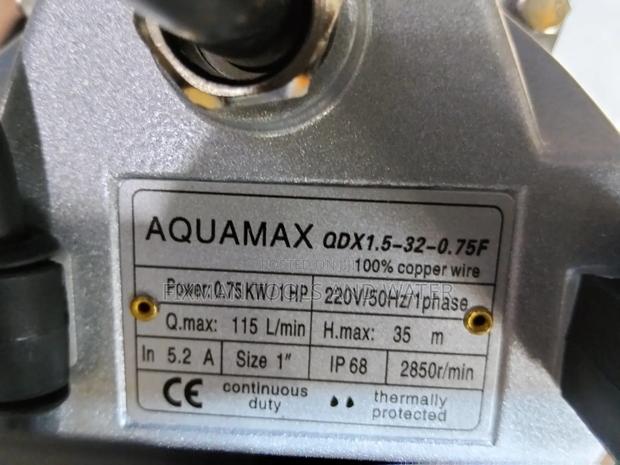 Aquamax Water Pump 750w 1 Hp High Pressure 35m Head 115l/Min - thumbnail 3