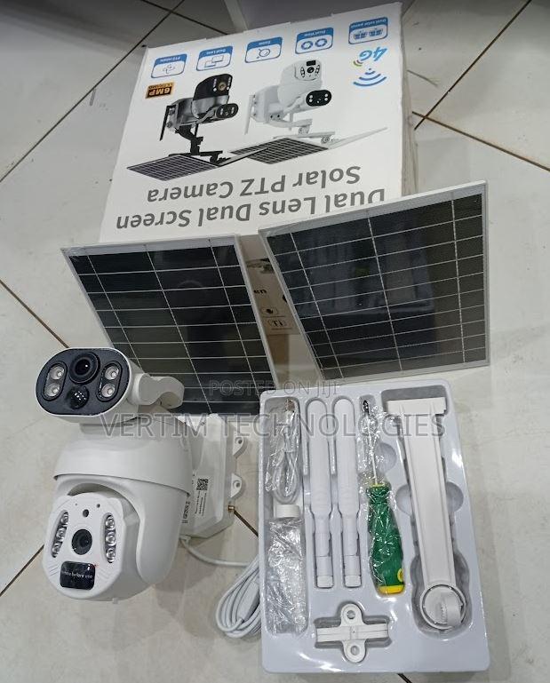 Ubox Solar Powered Camera 4g Sim Card PTZ - main view