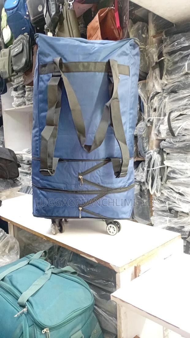 Sport Foldable/Collapsible Trolley Duffel Bag - thumbnail 3