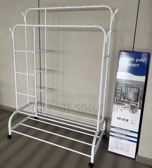 Multifunction Cloth Rack With Side Shelve