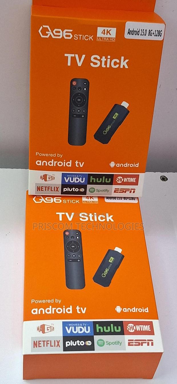8gb+128gb Android Tv Stick Tv Box, Q96 Stick - thumbnail 2