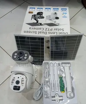 Ubox 6mp 4g Dual Solar Panel Remote View Camera
