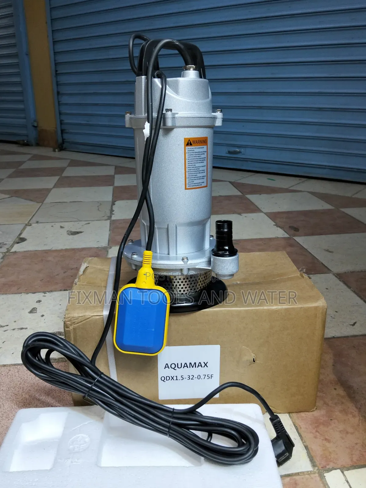Top Rift Aquamax Water Pump 1 Hp 35m Height 750 Watts 115l/Min