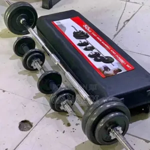 Portable 50 KGS Gym Dumbbells With a Gym Case