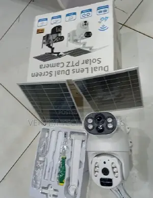 Ubox 6mp 4g Solar Powered Outdoor PTZ Camera
