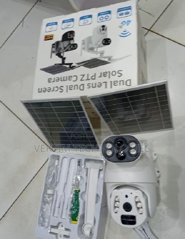 Ubox 6mp 4g Solar Powered Outdoor PTZ Camera