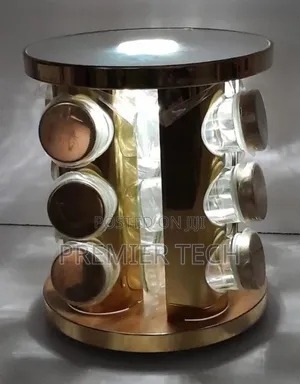 *Led Touch Rotating Spice Rack