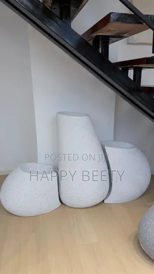 Modern 3-Piece Decorative Floor Vase Set