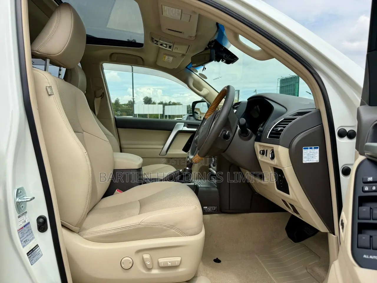 Toyota Land Cruiser Prado 2.8 2019 White