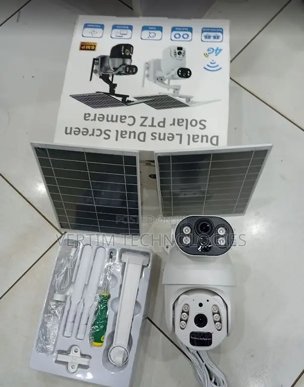 Ubox 6mp 4g Long Range Solar PTZ Camera