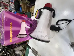 Megaphone 1501 With Bluetooth, 2 Batteries and Charger – Loud Portable