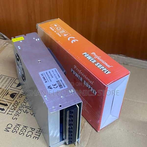 Led Lighting Large CCTV Surveillance Power Supply(Open Frame)12v 20a - main view