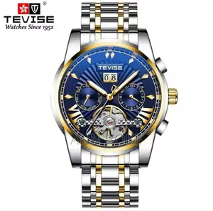 Tevise Full Calendar Automatic Gents Watch Automatic Movement