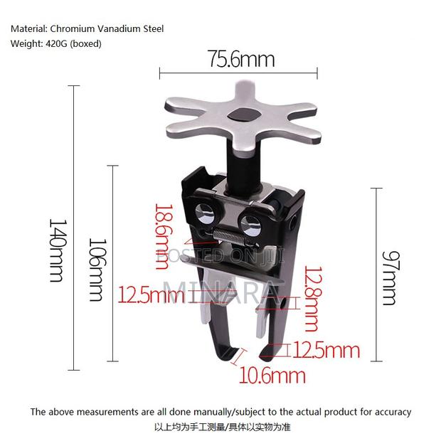Overhead Valve Spring Compressor, Universal Removal/Install Tool - thumbnail 3