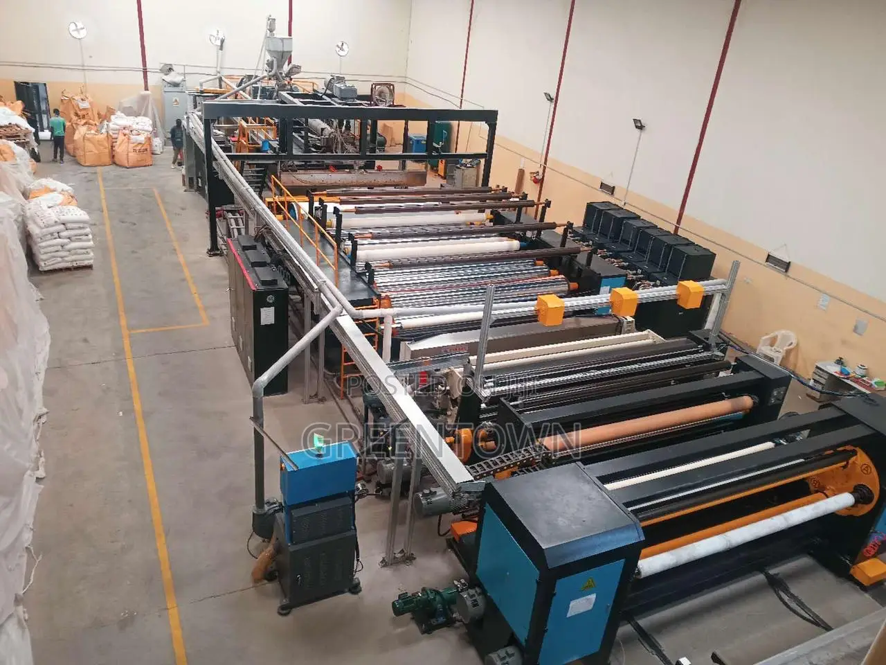 High-Capacity 1000kg/H Pe Breathable Film Production Line