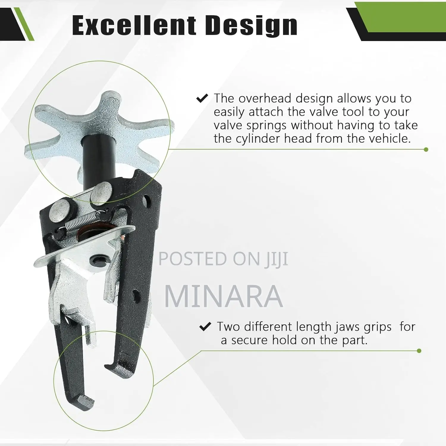 Overhead Valve Spring Compressor, Universal Removal/Install Tool