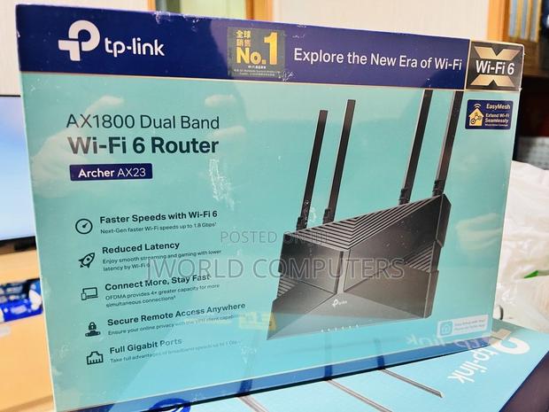 Tp-Link Archer Ax-23 Ax1800 Dual-Band Wi-Fi 6 Router