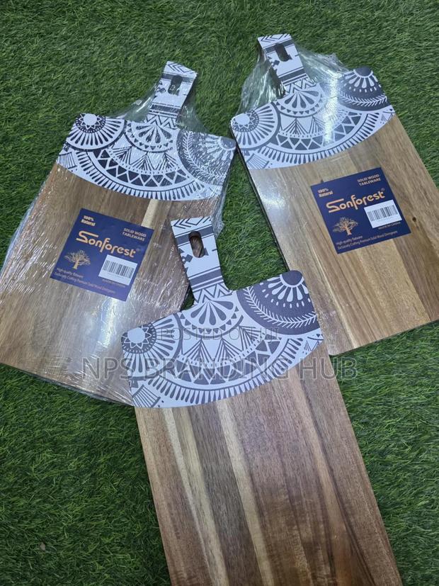 Rectangular Acacia Wood Cutting Board Size: 46.8cm*22.5cm*1.5cm Hp - thumbnail 2