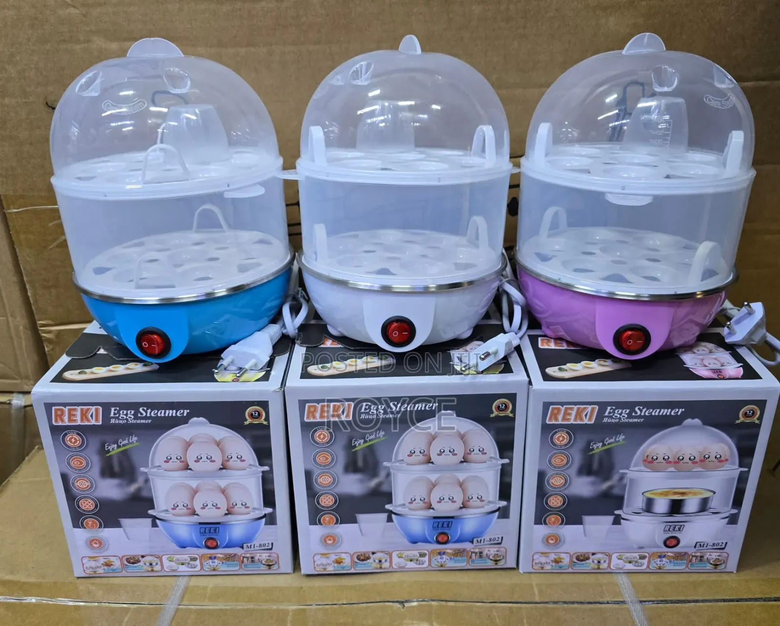 Double Layer Electric Egg Boiler