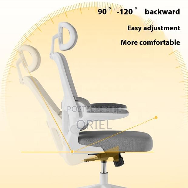 Office Chair : High-Back Ergonomic Computer Study Office Chair - thumbnail 3