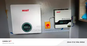 3kw Must Hybrid Inverter Back Up With 5kw 24v Lithium Battery