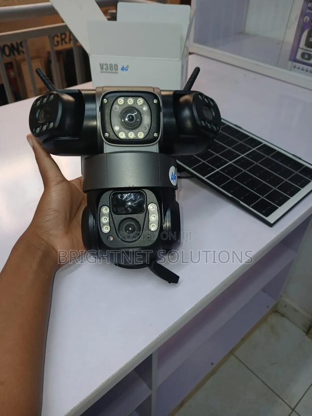 3 Lens 4g Solar CCTV Camera - thumbnail 2