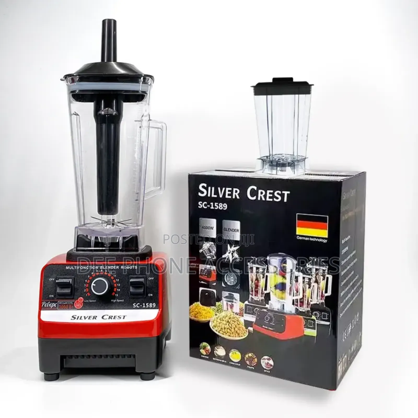 Commercial Silver Crest Blender