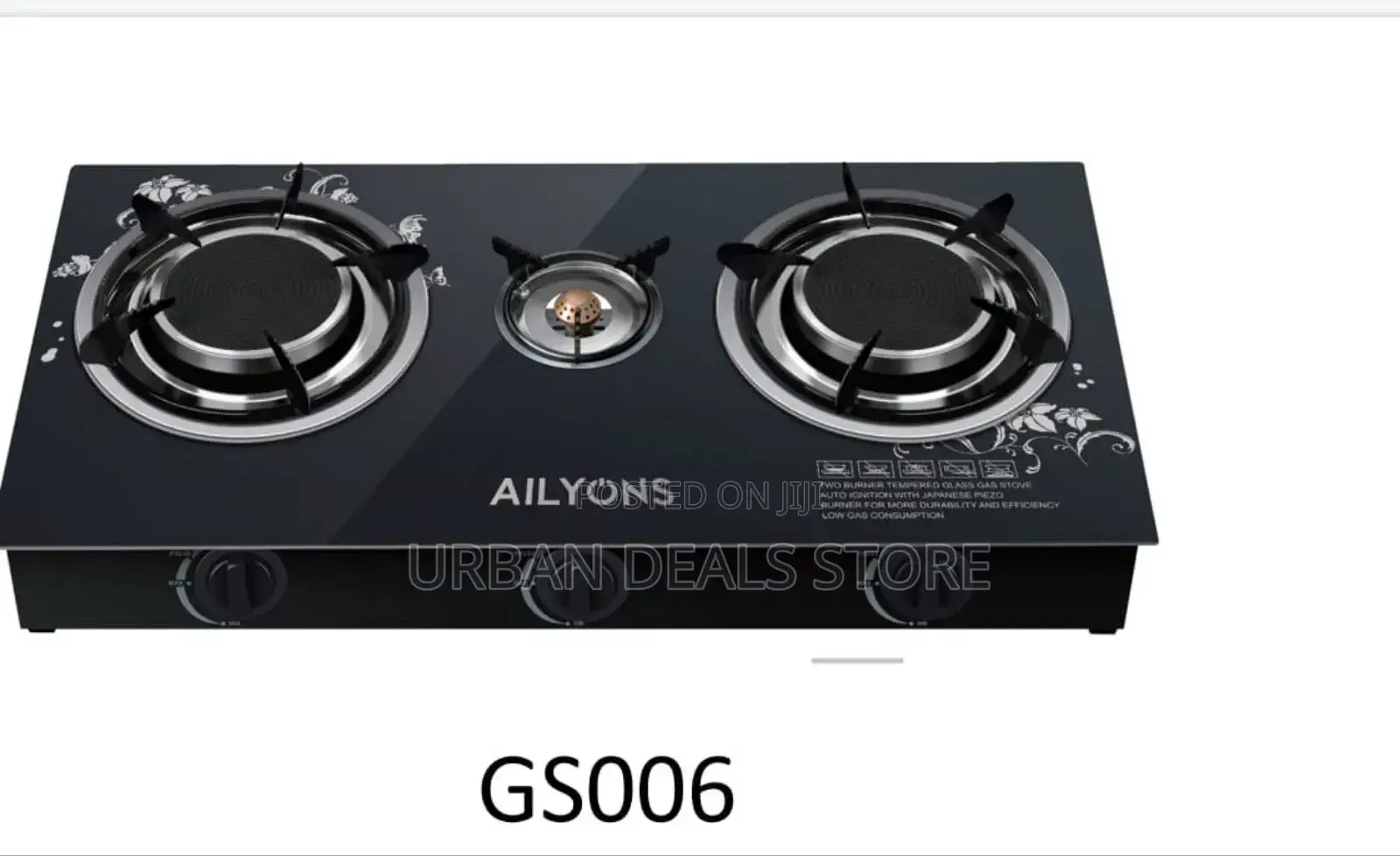 Ailyons 3 Burner Stylish and Modern Design Infrared Cooker