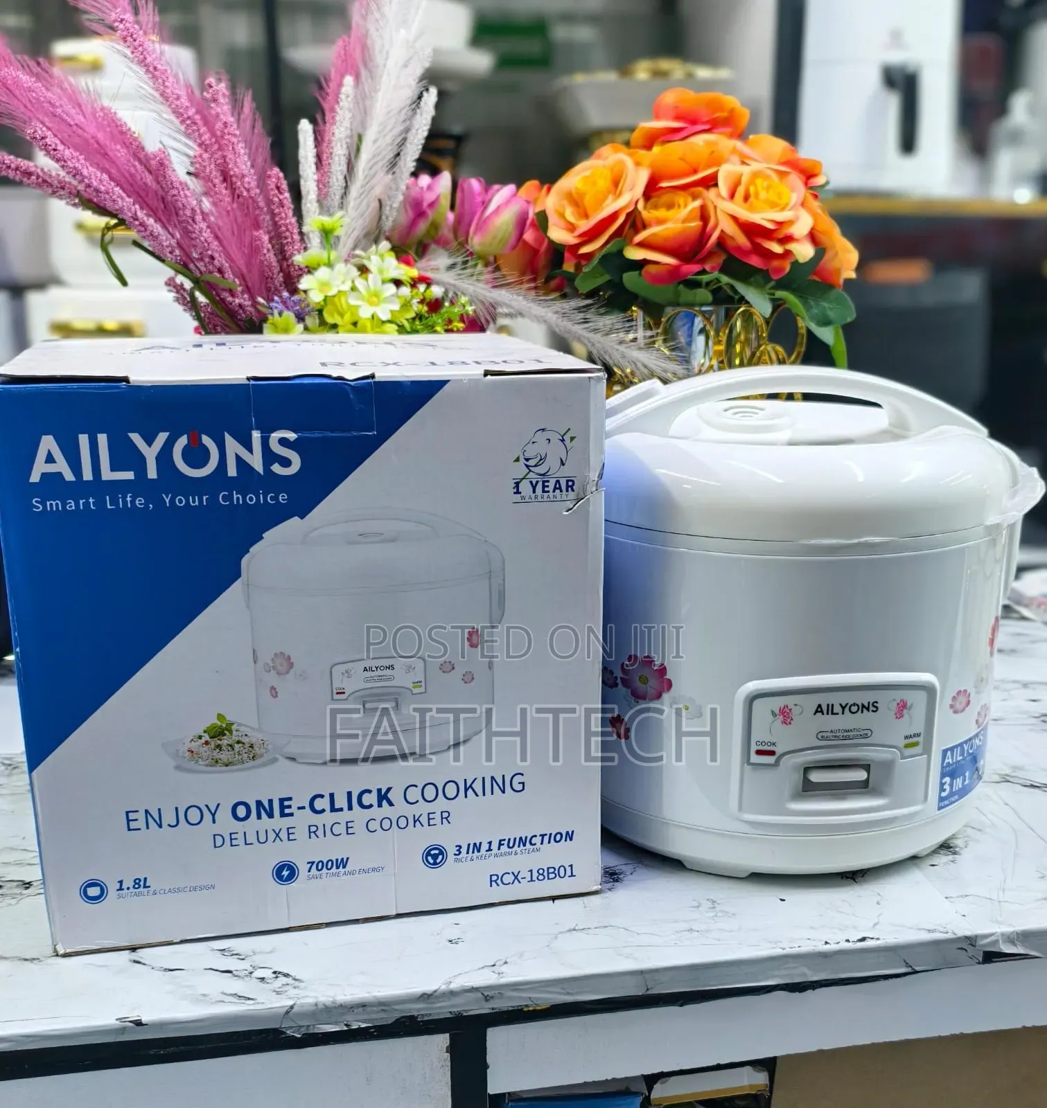 *2.2ltrs Ailyons Rice Cooker
