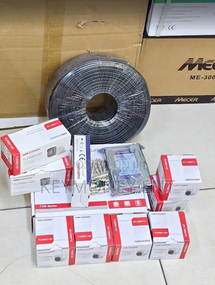 1080p Full Hd Resolution 8 CCTV Cameras Complete Security System Kit