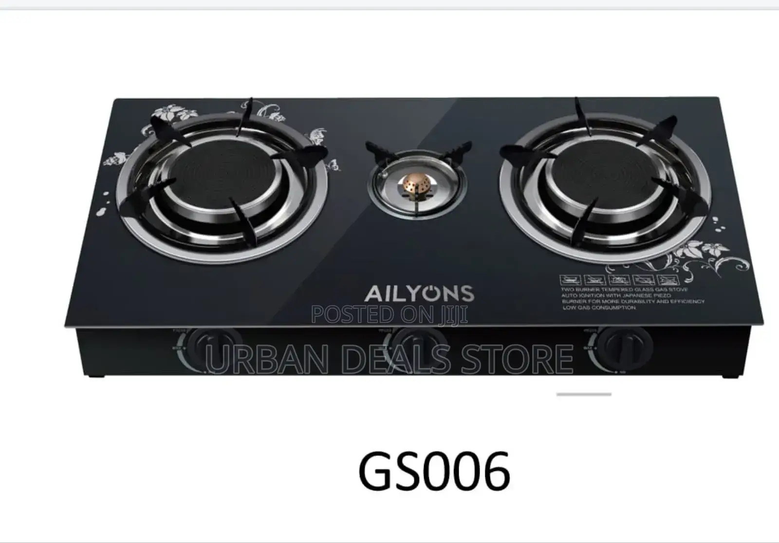 Ailyons 3 Burner Infrared Cooker Gs006