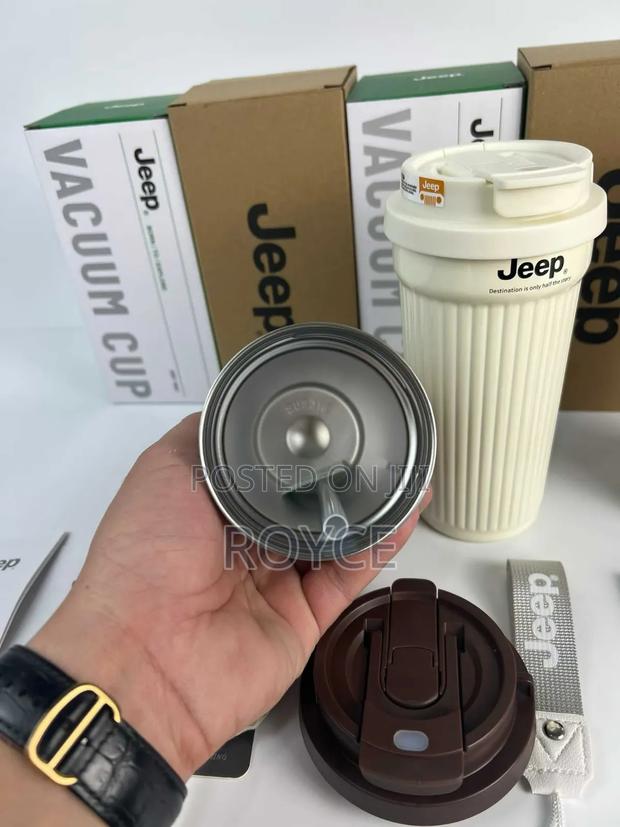 Jeep Thermo Cup With Straw-550ml - thumbnail 2